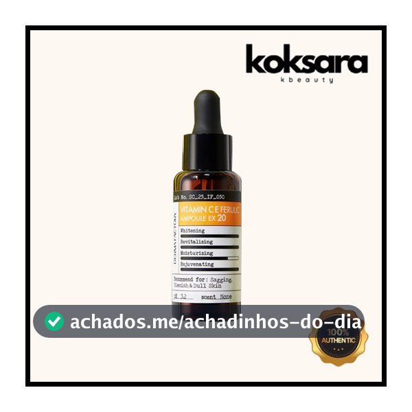 Derma Factory Pure Vitamin C & E Ferulic Ampoule 22ml