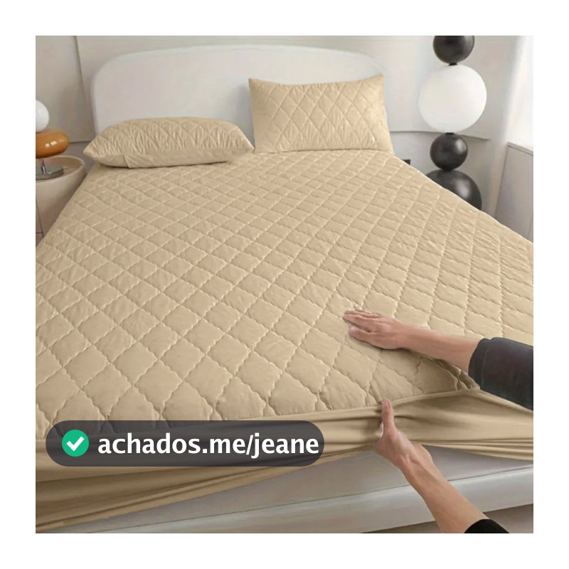 Capa Protetora Impermeável Capa De Colchão Matelado Ultrassônico Com Elástico
