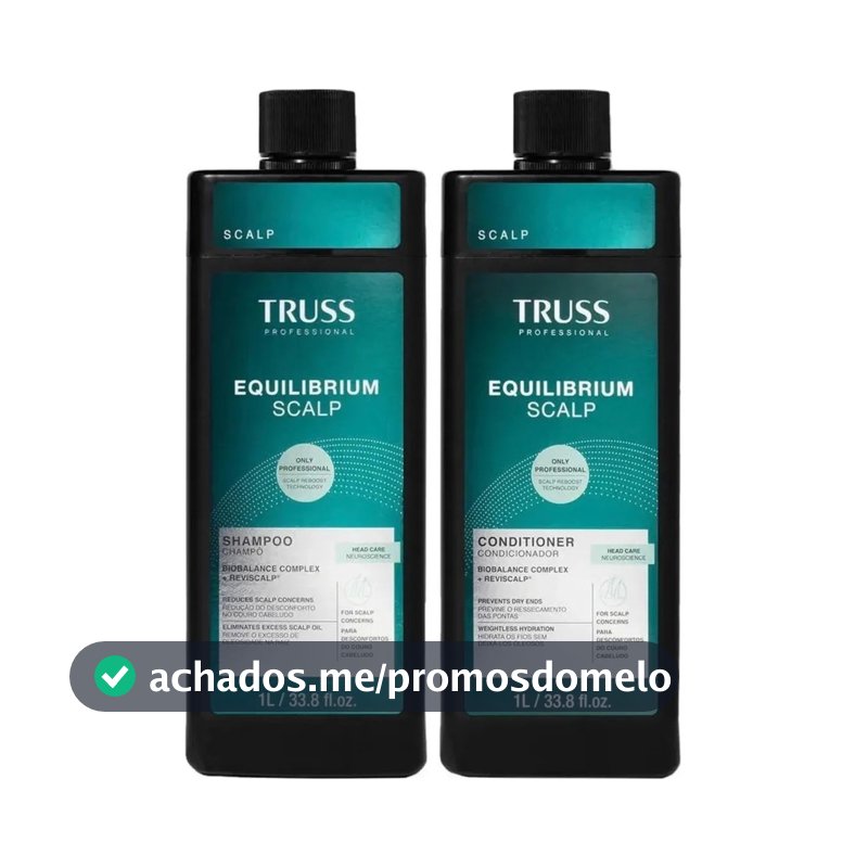 Truss Equilibrium Scalp Kit Shampoo E Condicionador 1000ml