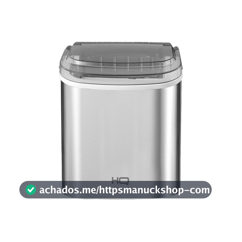 Máquina de Gelo HQ 12kg Turbo Ice Premium Inox HQ-MG12KGDP