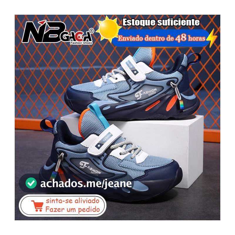 2023 Children's Sports Shoes Casual Shoes Boys Mesh Comfortable High Quality Children's Running Sports Girls Sizes 26-40