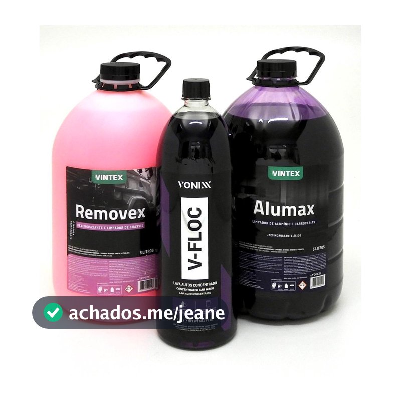 KIT LIMPEZA MOTOR E CHASSI