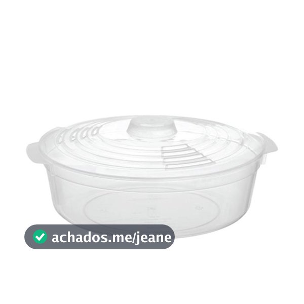 Panela de Arroz Para Microondas 2.500ml Ideal para Cozinhar Arroz Prático e Rápido