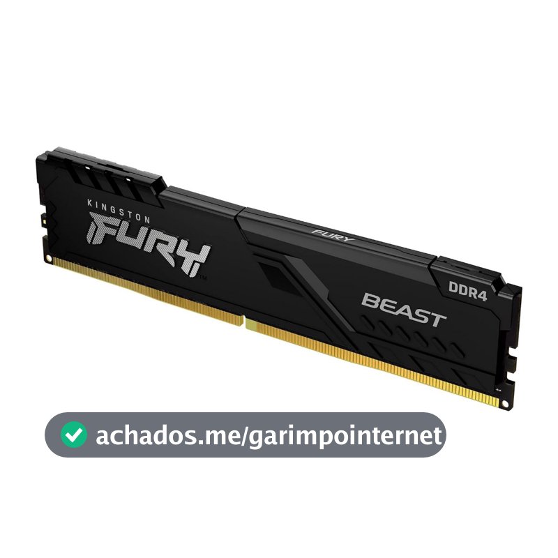 MEMÓRIA RAM DDR4 16GB HYPERX 3200MHZ  KF432C16BB/16 BEST DESKTOP