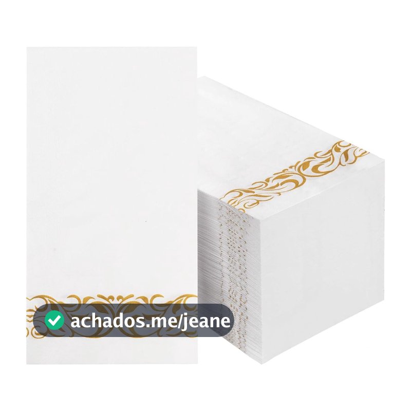 25/50 Guardanapos Dourada,toalha de mão premium, guardanapo descartável de linho para festas, jantares, Livre de poeira