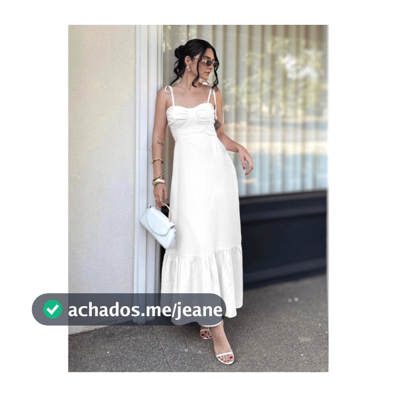 Vestido Longo Festa Elegante Busto Franzido e Alcinha Amarração Babado e Lastex nas Costas Tecido Premium Casual