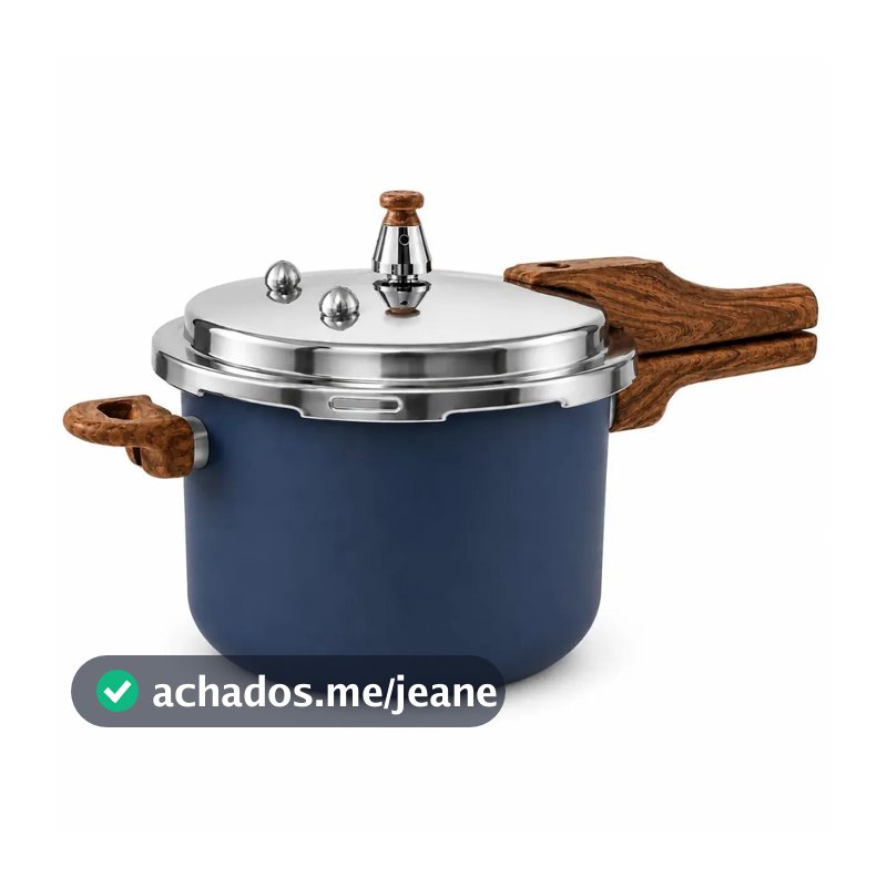 Panela Pressão de 4,2l Indução Cerâmica 4 Válvulas Segurança