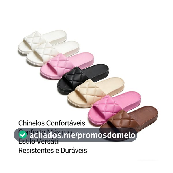 Sandália Chinelo EVA Confortável - Leve, Antiderrapante, Ideal para Praia e Casa