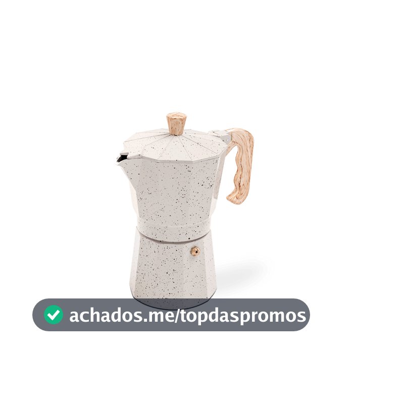 Cafeteira Italiana Brinox Verona 6 Xícaras 300 ml Vanilla