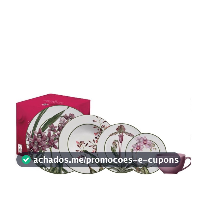 ORQUIDEA - APARELHO JANTAR 20 PÇS