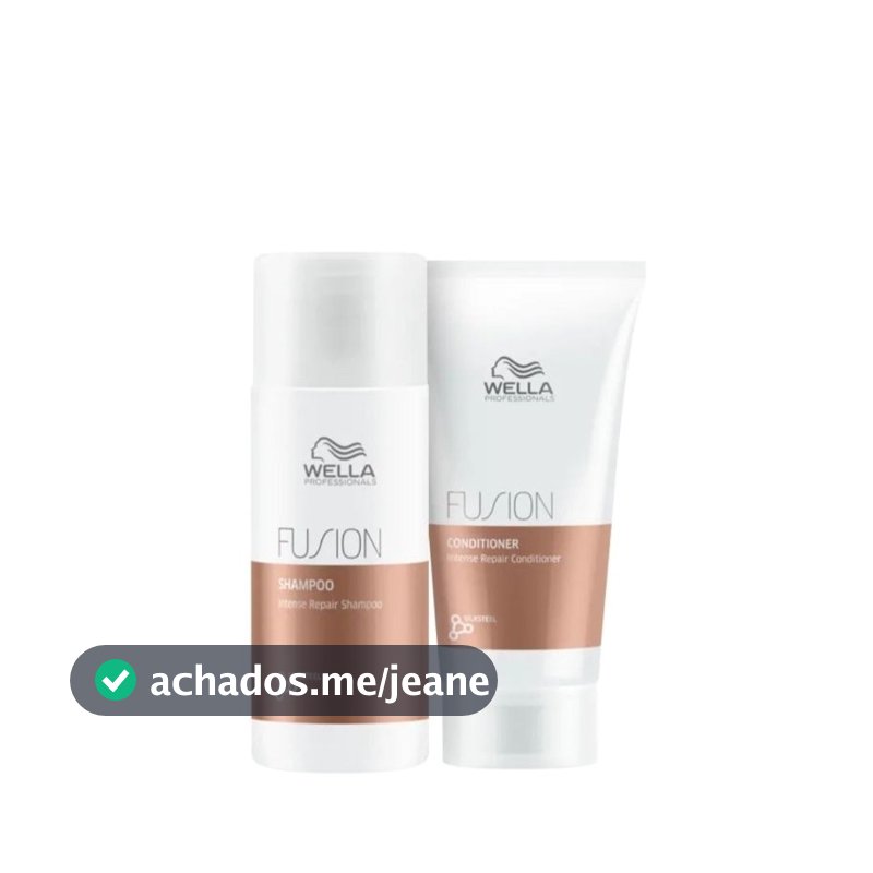 Kit Wella Professionals Fusion Mini (2 Produtos)