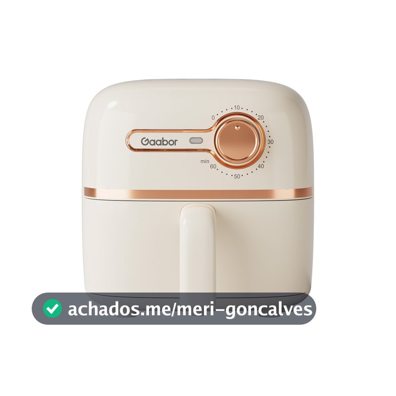 Gaabor Fritadeira Elétrica sem Óleo Air Fryer 1,4L 220V/127V 900W com Timer Regulável e Revestimento Antiaderente AF20M