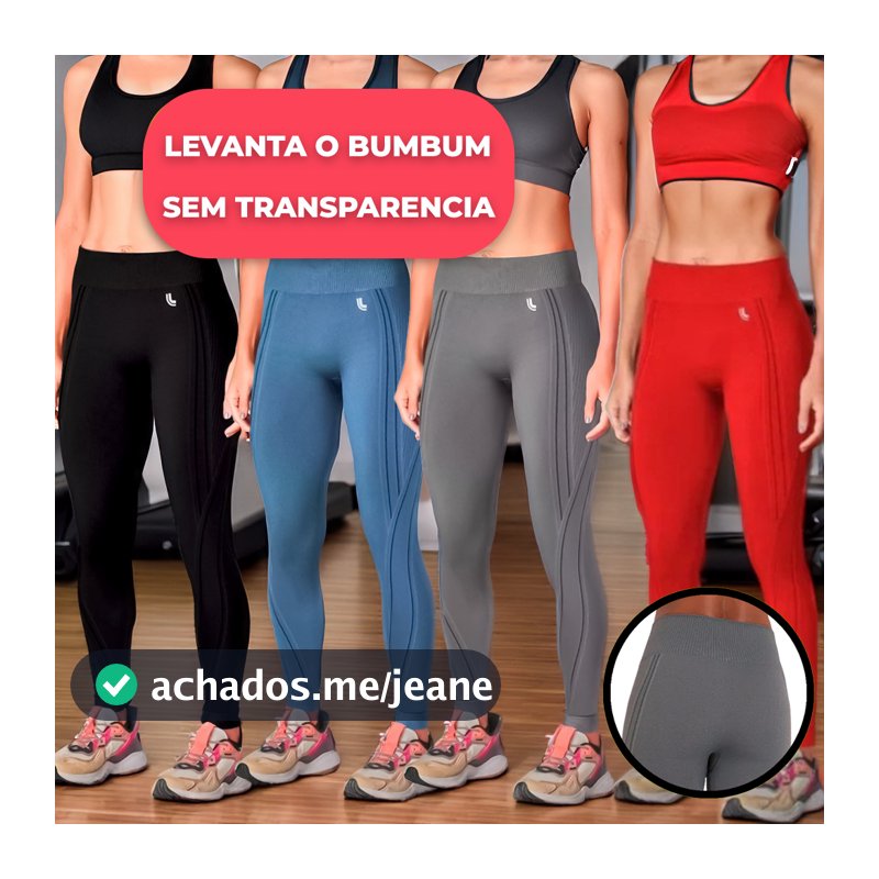 Calça Legging Lupo Sport Feminina Fitness Academia Original