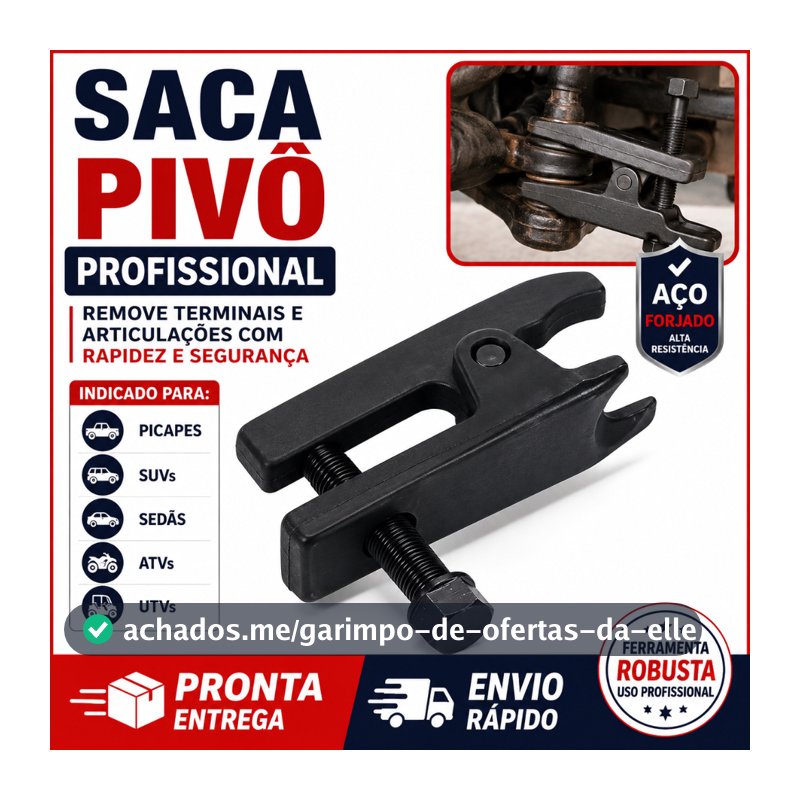 Saca Pivô Extrator de Terminal de Direção Separador de Junta Esférica para Carro