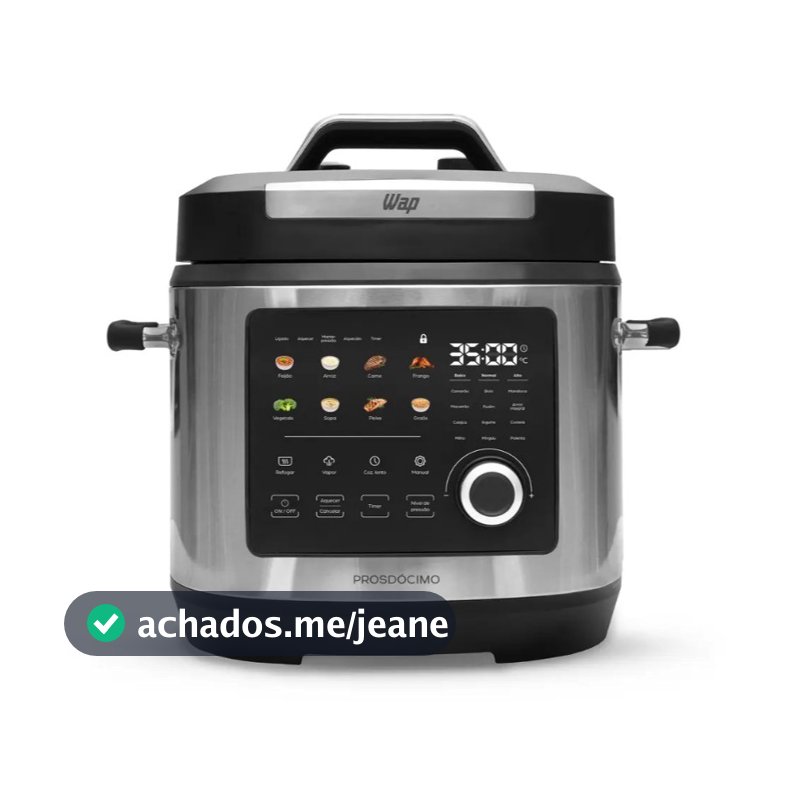 Panela de Pressão Elétrica 6L Wap Digital Prosdócimo WPPE6 220V