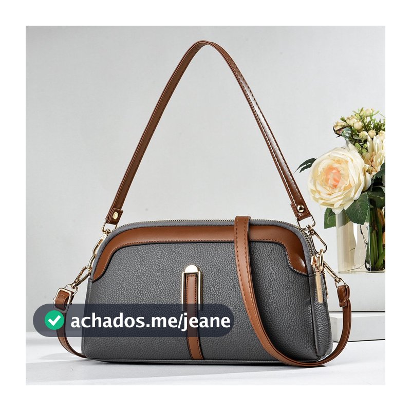 Bolsa Transversal Leve Prática Duas Divisões Top X6