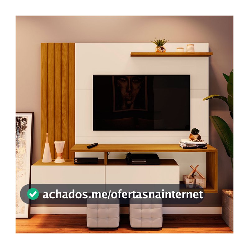 Painel para TV ate 65 Polegadas Kiara Casa 812