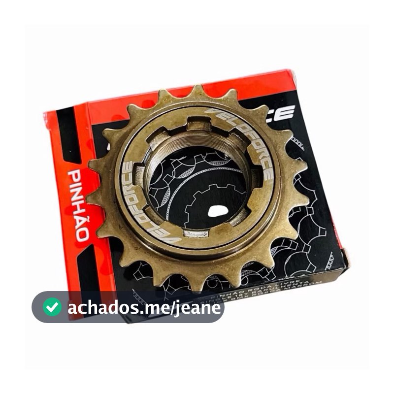 PINHÃO CATRACA RODA LIVRE SINGLE BARULHENTA / 120 CLIQUES DOURADA SPEED BMX GRAU WHEELING 🚴🔥 - VELOFORCE