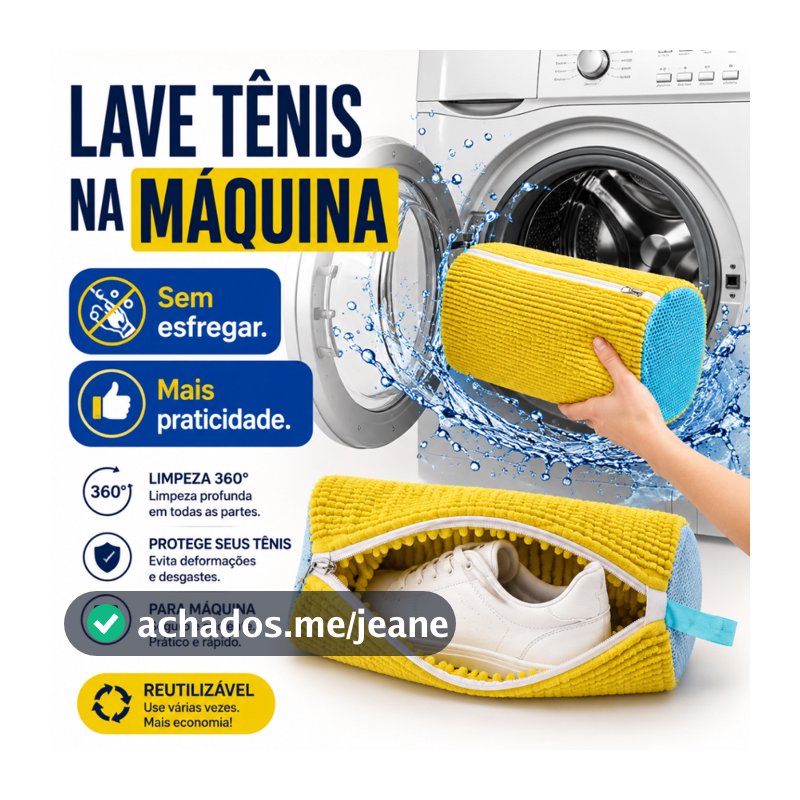 Saco Bolsa De Lavar Tenis Sapato Armazenamento Malha Lavanderia Maquina Anti Deformação