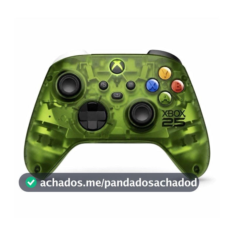 Controle sem fio XBOX - X25 Edição Especial de 25 anos - XBOX Series X/S, XBOX One, PCs, TVs, mobile