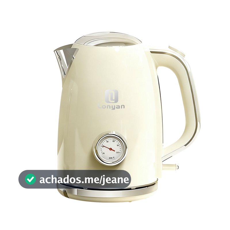 Chaleira Elétrica 1,7L 220V 127V 110V 2200W SUS304 Inox OT-DS1 Rapido Aquecimento Indicador De Água Para Casa Escritório
