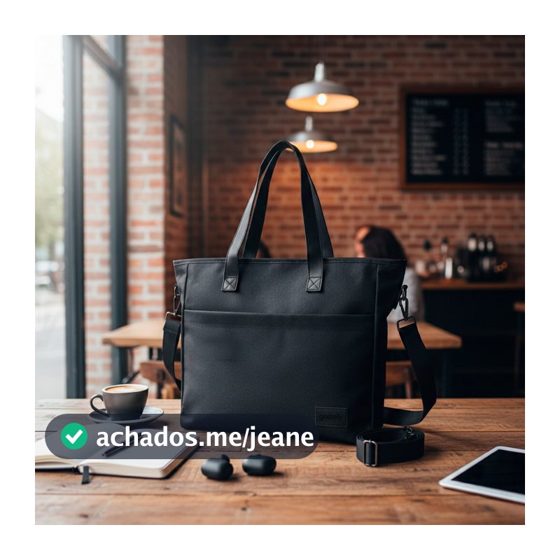 Bolsa Tote Bloom Godaily Leve Moderna Transversal Feminina
