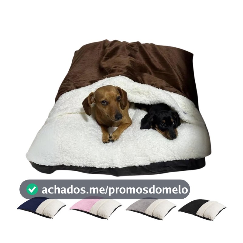 Caminha de Cachorro Cama Pet Saquinho de Dormir Para Gato Pele de Carneiro Canguru