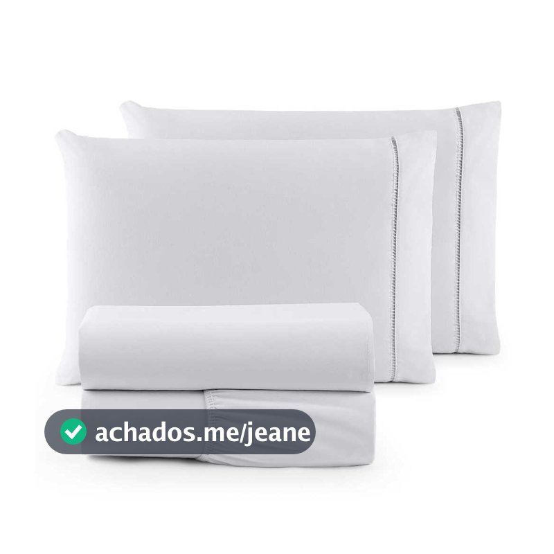 Kit Jogo de Lençol 04 Peças 600 Fios Egípcios Cama Casal Queen King Micropercal Macio Com e Sem Elástico