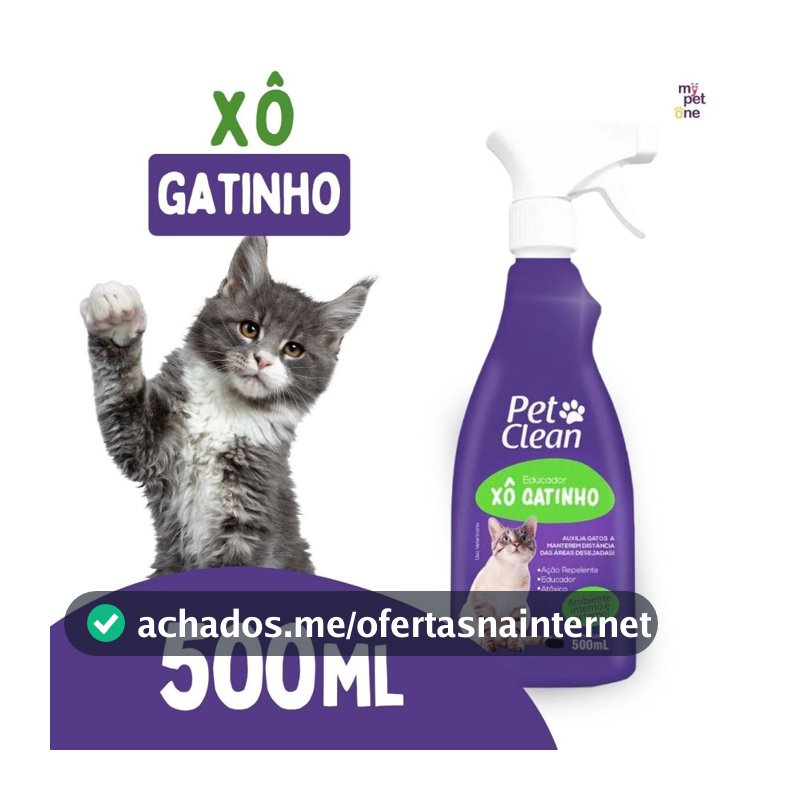 Xô Gatinho Pet Clean Educador - 500ml