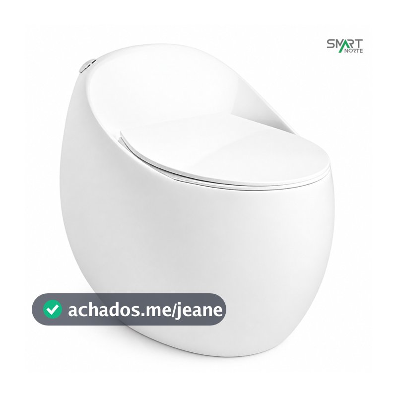 Vaso Sanitário Caixa Acoplada Monobloco White Pearl
