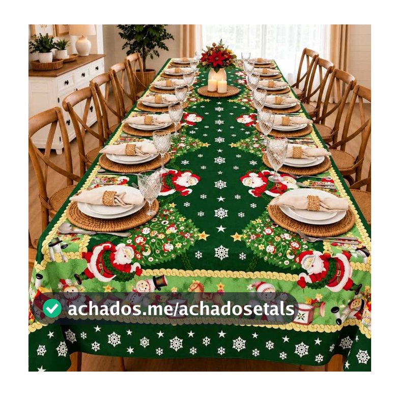 Toalha de Mesa Oxford Estampada Retangular Quadrada Todos Tamanhos Decorativa Cozinha Sala de Jantar