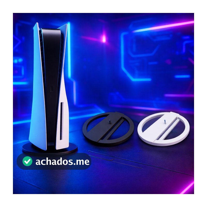 Base Vertical PS5 Slim Suporte Playstation 5 Organizador Console Suporte Controle Para Setup