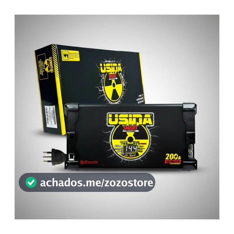 Fonte 200 Amperes Connect Smart Bivolt 127-220v  Usina Spark