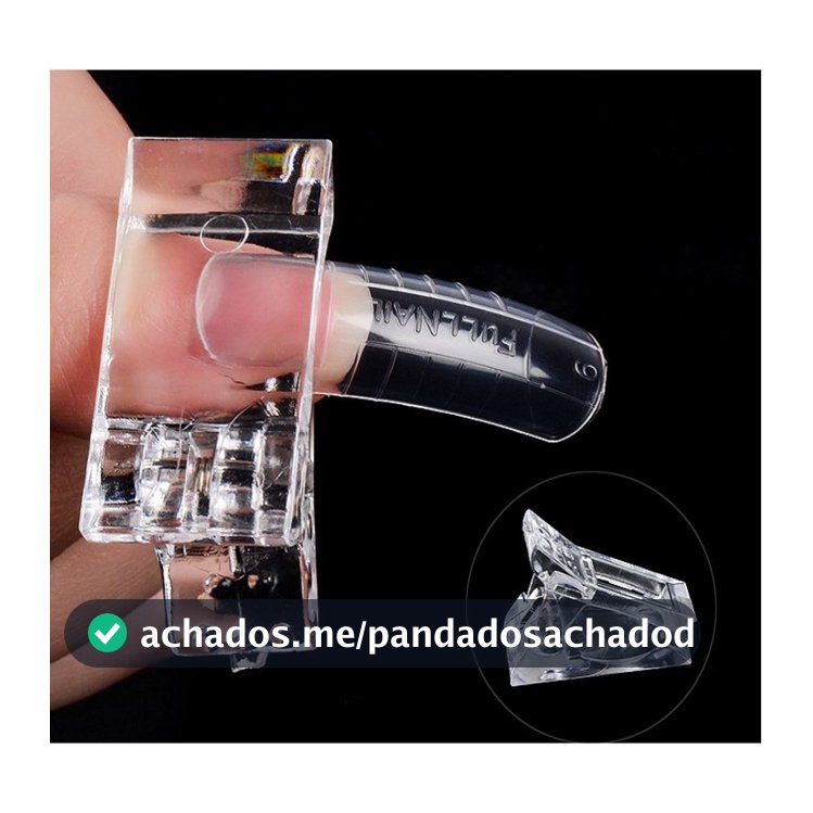 Clipe de fixação de molde de unha de cristal de unha Novos especiais da loja