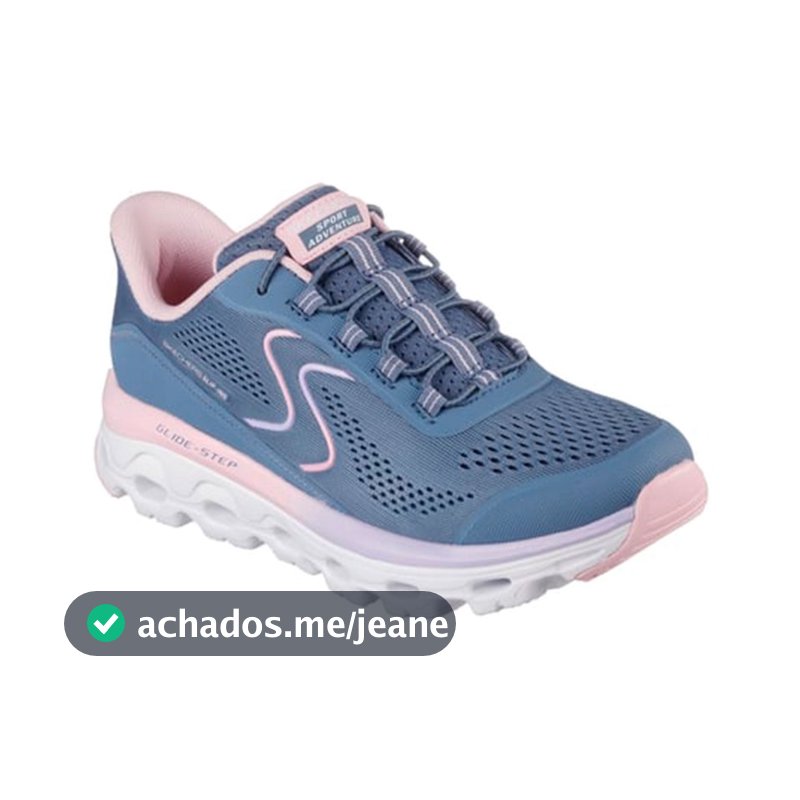 Tênis Feminino Skechers Glide Step Sole Academia Caminhada Corrida Fitness Treino