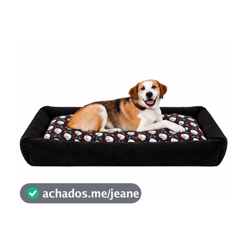 Cama Pet Extra Grande 100X70-70X50 Impermeável Cachorro Gato Lavável Com Zipér Anti-friagem