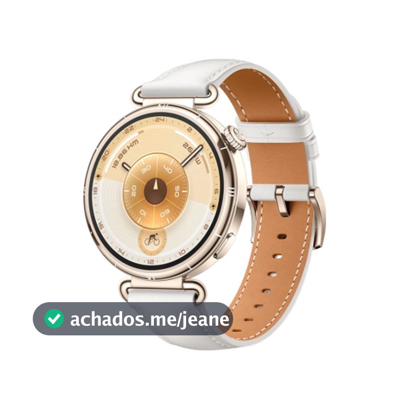 Smartwatch Huawei  Watch GT 6 41mm, Esportes, Bateria Até 14 Dias, Bem-Estar Emocional, Branco