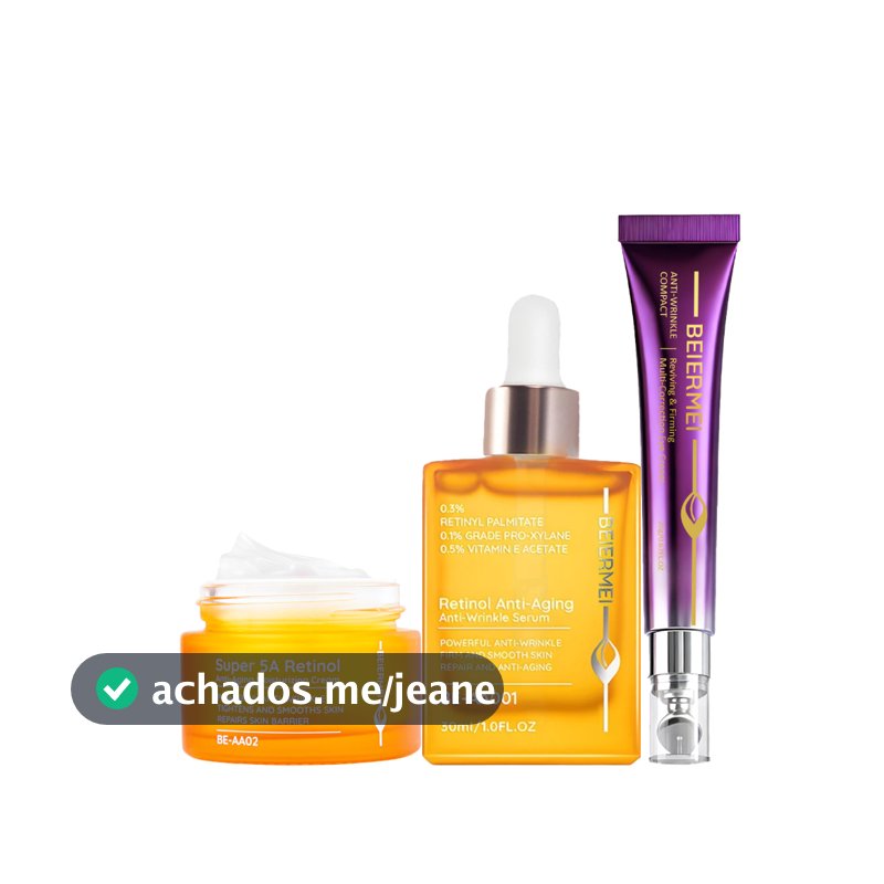 Produtos Coreanos Para Pele Kit Skin Care Retinol Puro Original Creme Facial
