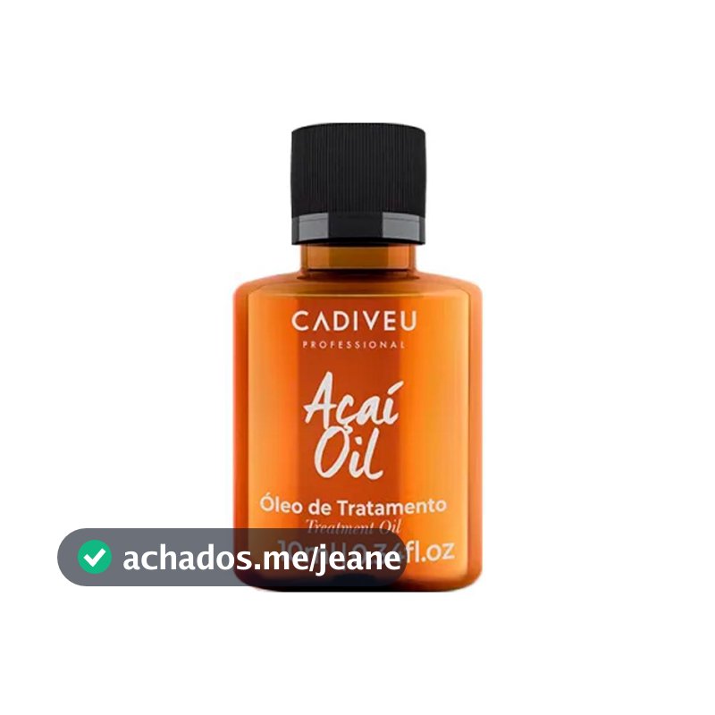 Cadiveu Açaí Oil Óleo De Tratamento 10ml