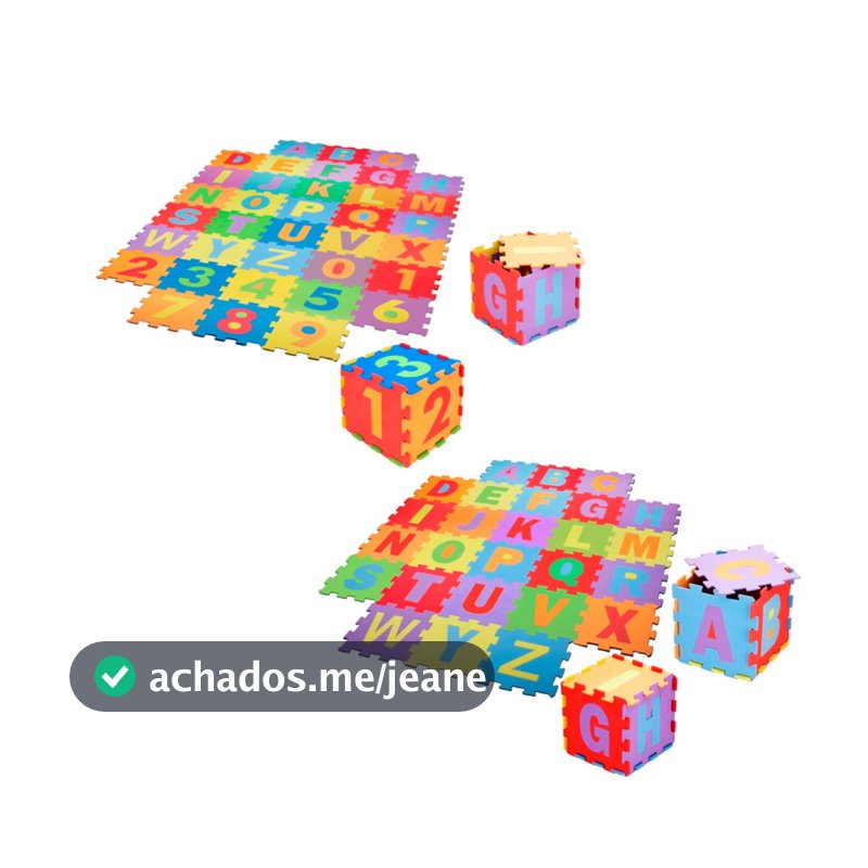 Tapete Tatame Eva Infantil Alfabeto Evamax