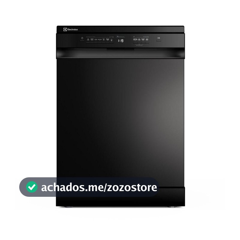 Lava-Louça Electrolux 14 Serviços Preta com Programa Lava e Seca 50 min (LP14E)
