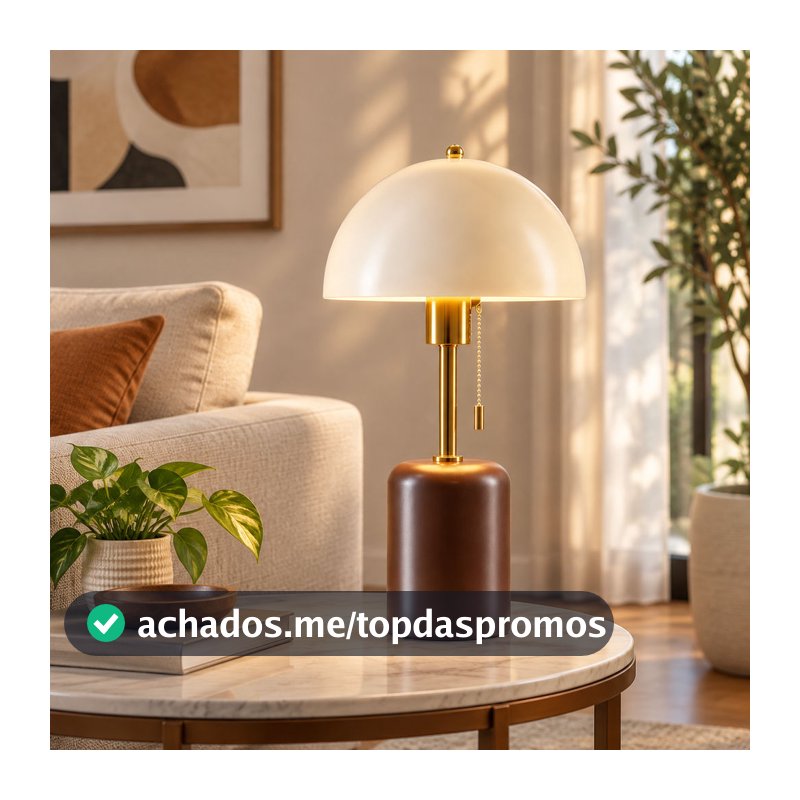 Candeeiro De Mesa Moderno Retro Regulável Lâmpada Base Marrom Fora Branco 3 Cores Abajur Difuso Para O Quarto Sala Estar