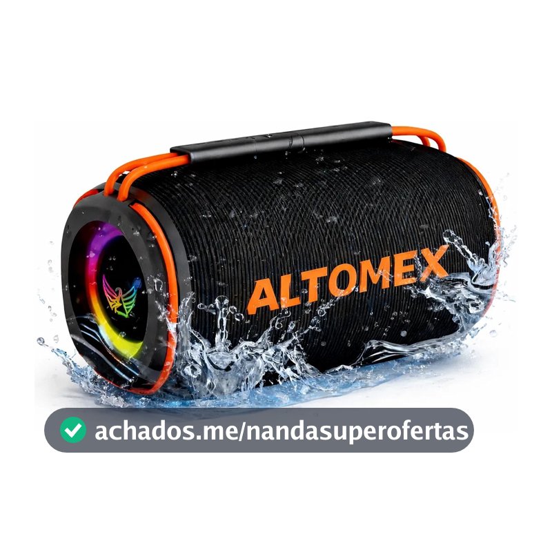Caixa Caixinha De Som Bluetooth Potente Pendrive Fm Sd Portátil Ipx6