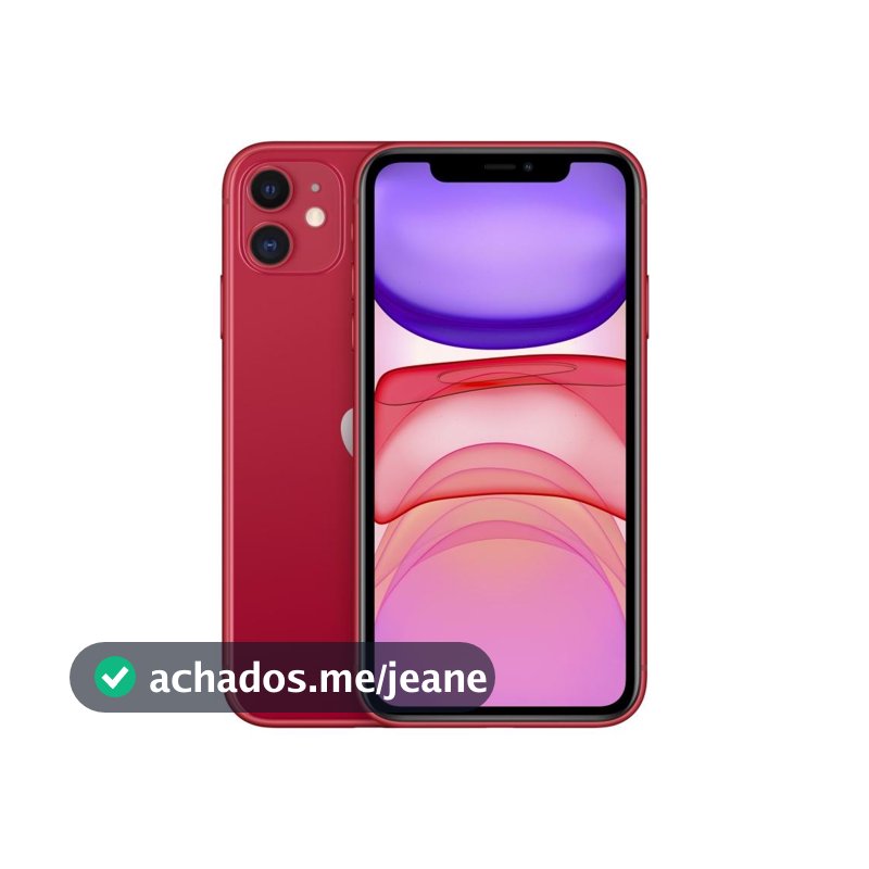 Usado: iPhone 11 64GB Vermelho Bom - bateria 70% - Trocafy - Apple
