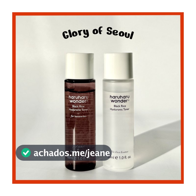 [MINI] HARUHARU WONDER Black Rice Hyaluronic Toner 30ml / 2 Options