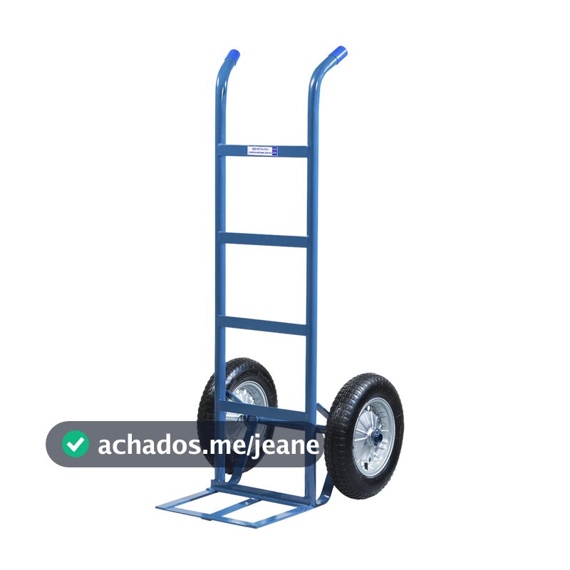 Carrinho Carro Armazém para Cargas 250kg C/rolamento Metalosa