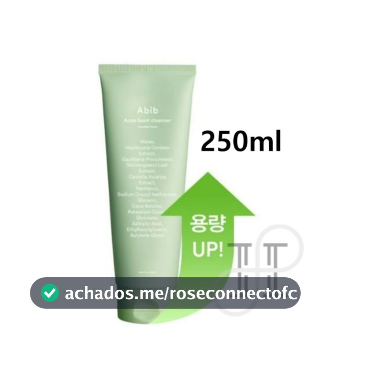 🇰🇷 [250ml] Abib Acne foam cleanser Heartleaf foam 250ml, Korean Skincare