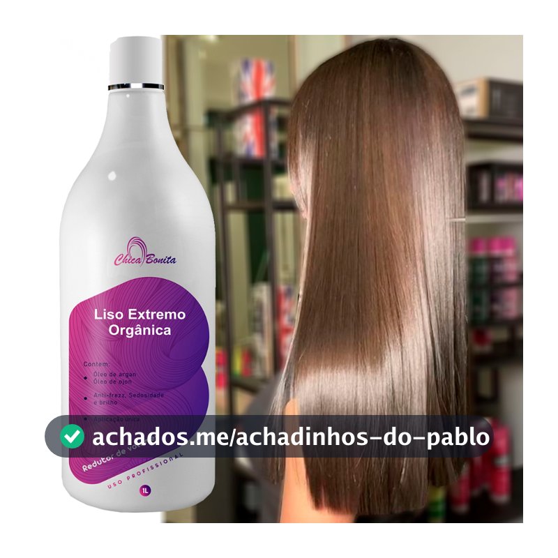 Progressiva Sem formol Orgânica Profissional 1 Litro