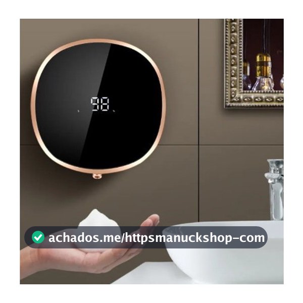 Dispensador Automático de Sabonete em Espuma com Sensor e Display Digital