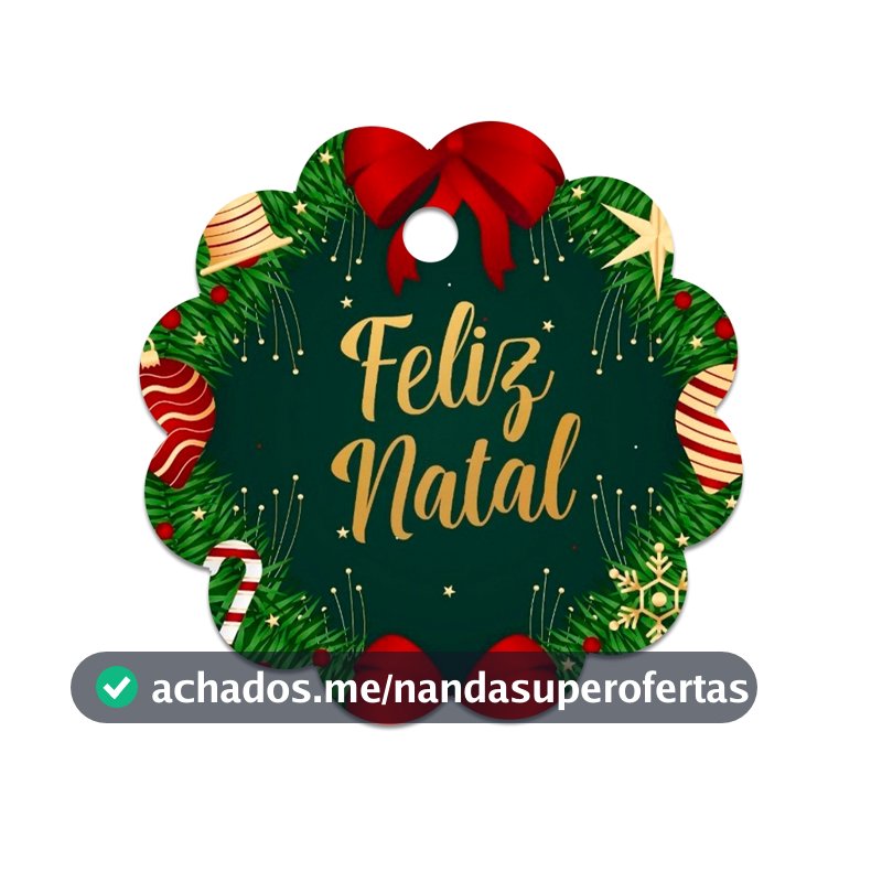 Tags de Papel Branco Fotográfico  Etiquetas com Tema Natalino - com fio de juta Natural- Tamanho  da Tag 6x6- Natal